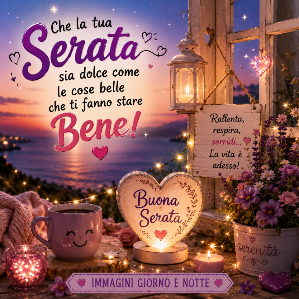 immagine di buona serata